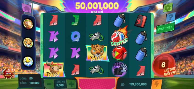 Tính năng game Nhịp Điệu Sân Cỏ